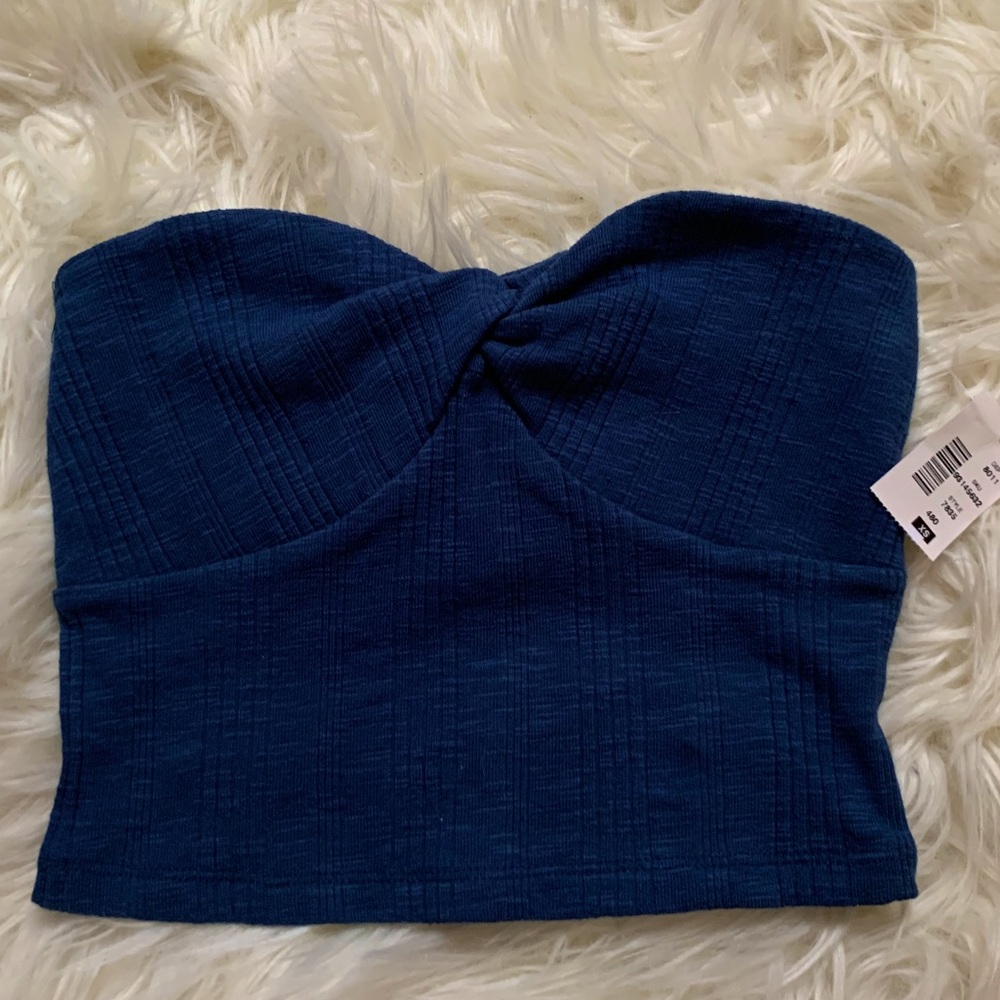 Navy Tube Top